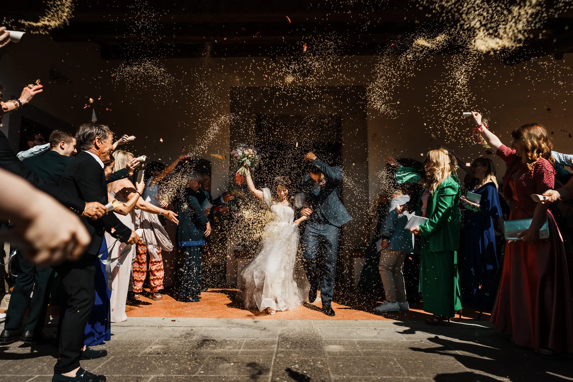 end of wedding